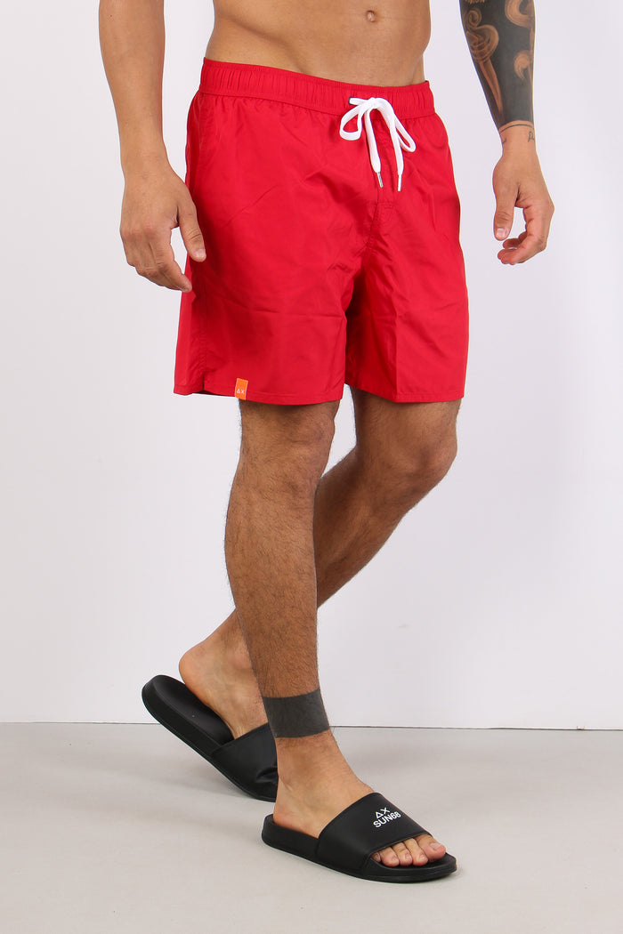 Costume Pantalone Magic Print Rosso-3
