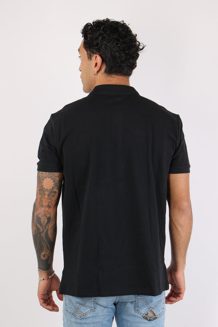 Polo Slim Fit Soft Polo Black-4
