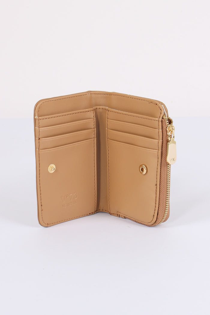 Keira Portafoglio Clip Beige-4