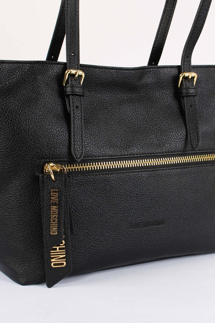 Shopping Zip Cursore Logo Nero-4