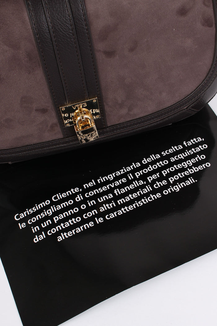 Georgia Bandoliera Eco Camosci Antracite-4