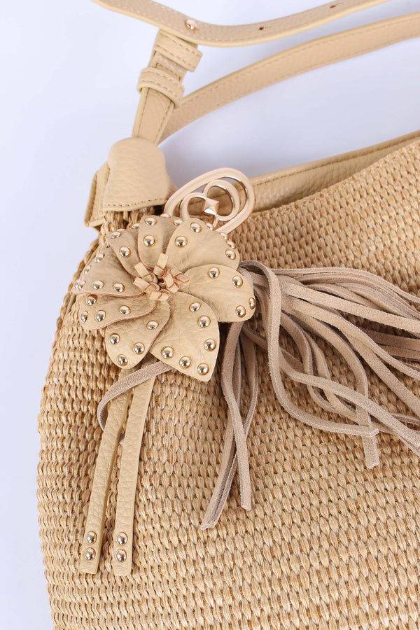 Shopping Rafia Beige-2