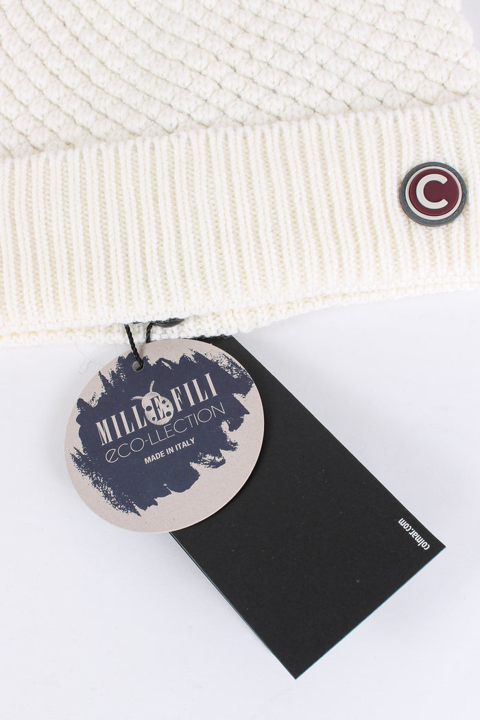 Cuffia Pon Pon Bianco-6