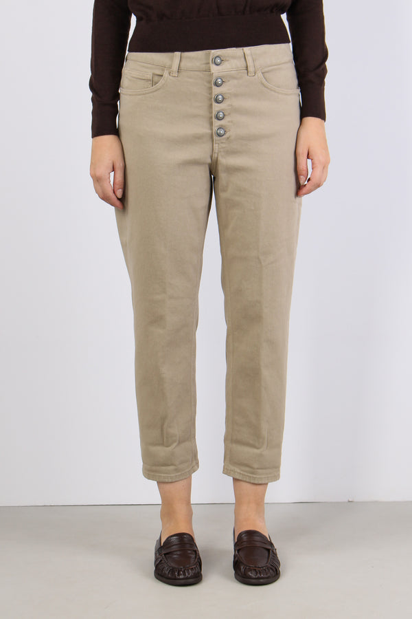 Koons Denim Bull Bottone Gioiello Natural-2