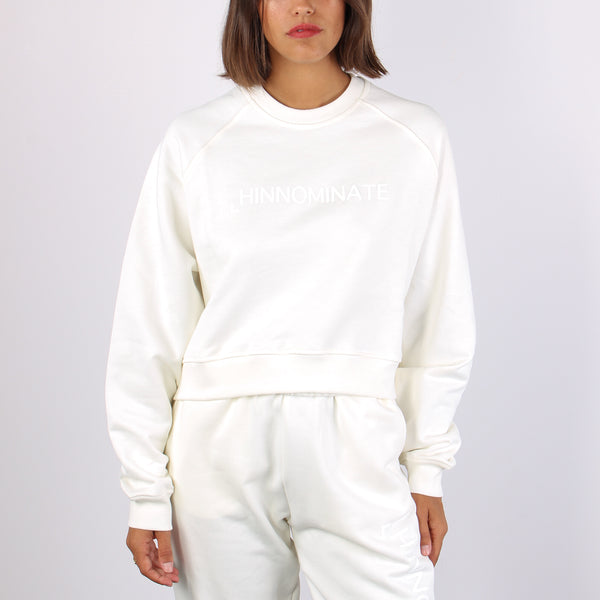 Felpa Logo Flock Off White-2