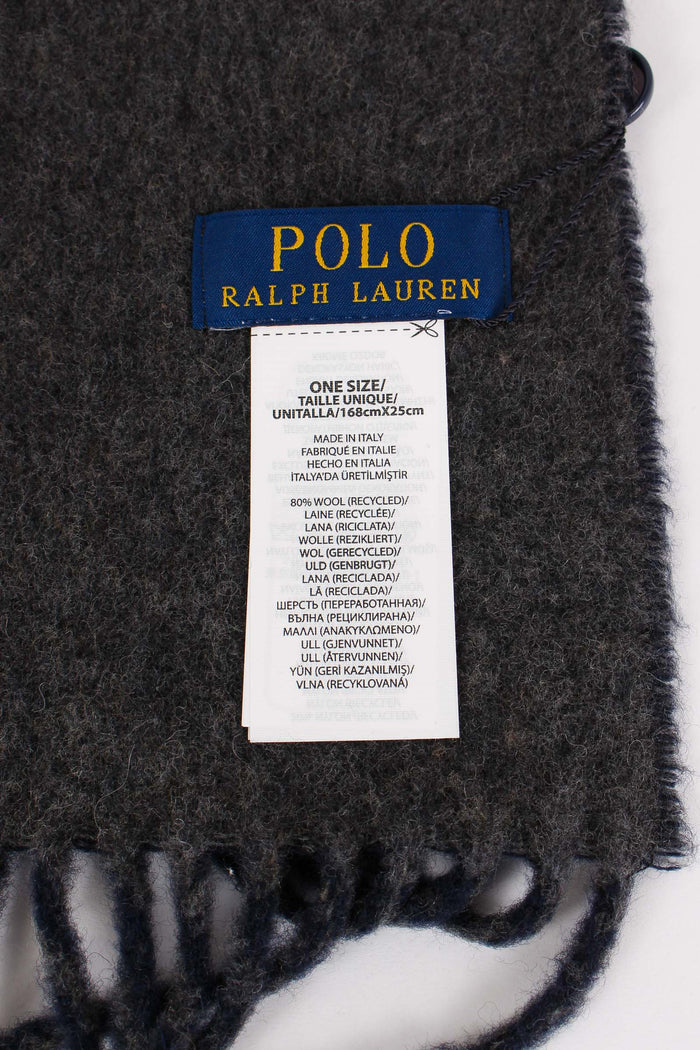 Sciarpa Bicolor Lana Navy/charcoal-6