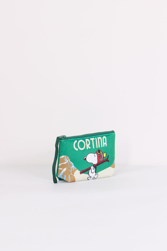 Pochette Snoopy Cortina Verde-5