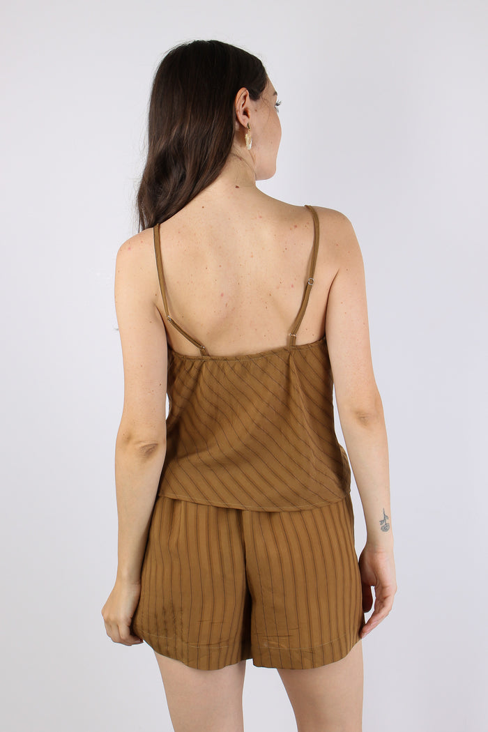 Top Riga Inserto Pizzo Tabacco-5