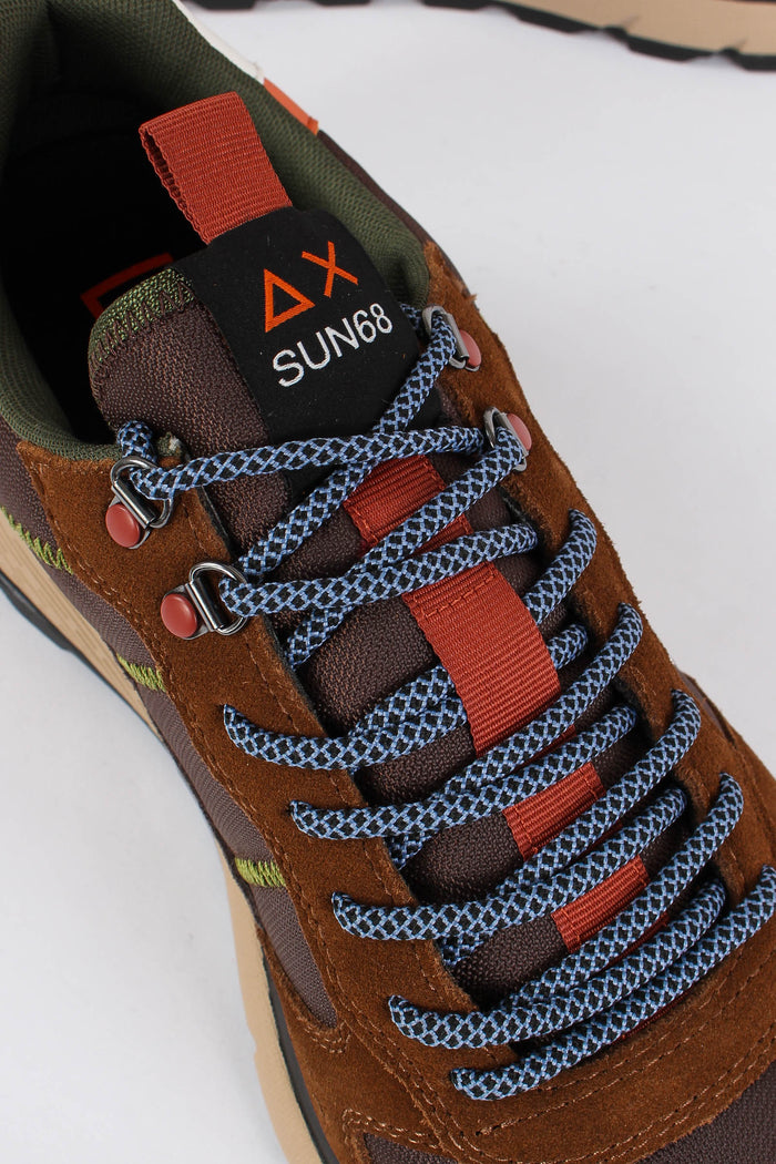 Sneaker Fire & Camping Marrone-8