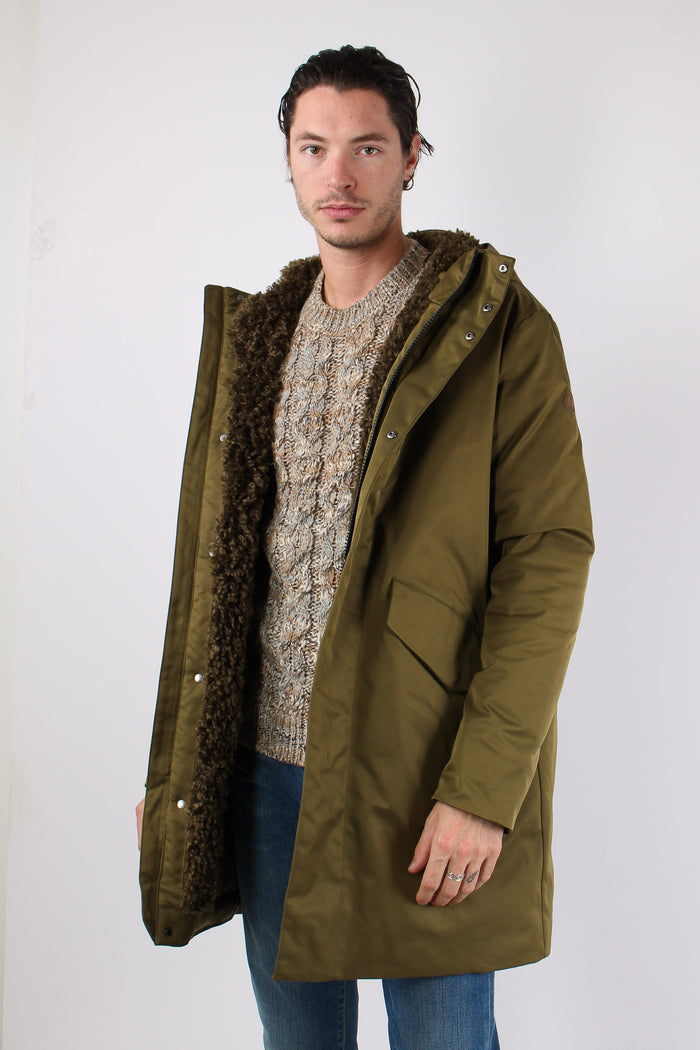 Raymond Parka Cappuccio Green-2