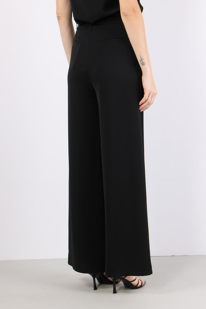Pantalone Viscosa Tasche Nero-4