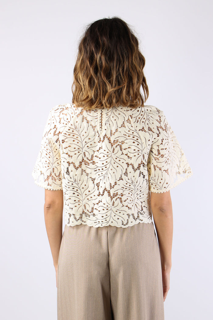Blusa Cropped Pizzo Burro-4