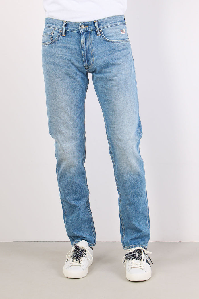 Denim Tela Ferma Denim Chiaro-2