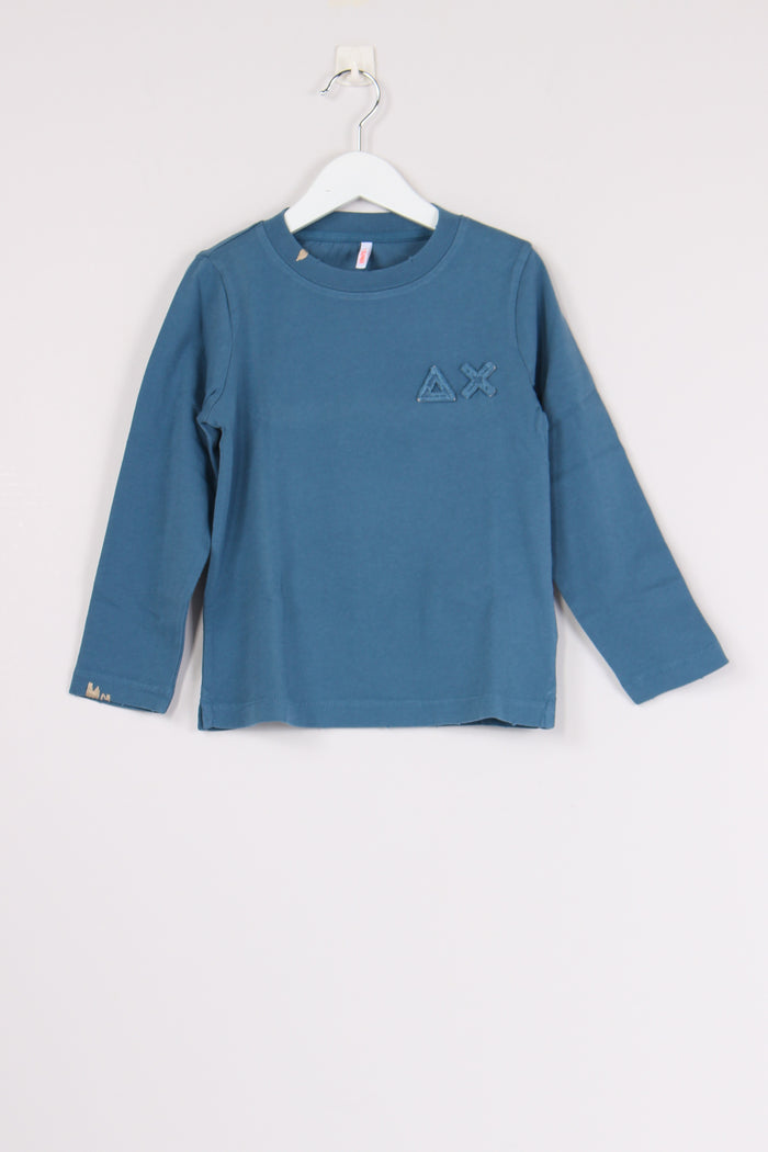 T-shirt Ml Vintage Avio