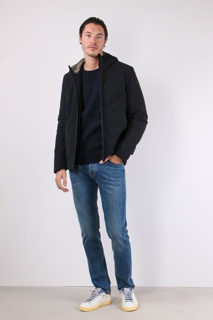 Piumino Tessuto Tecnico Black