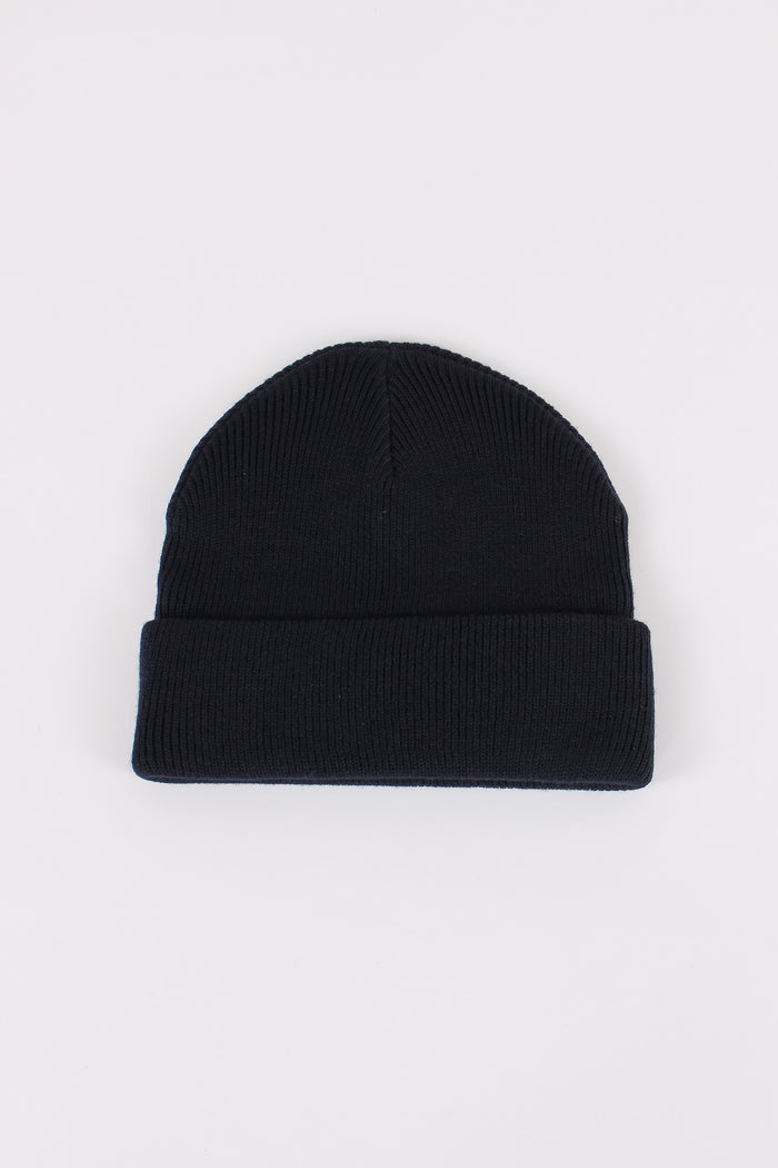 Cuffia Logo Navy Blue-3