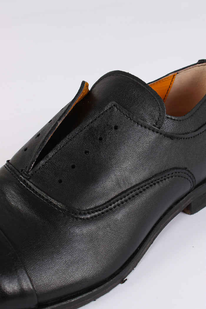 Francesina Elasticizzata Nero-10