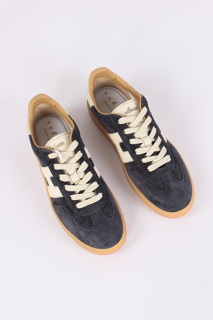 Sneakers Cool Allacciato H Blu/bianco-5