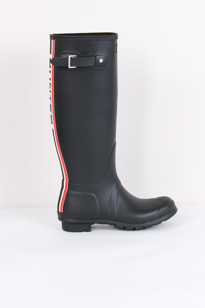 Original Tall Tricolor Boot Black