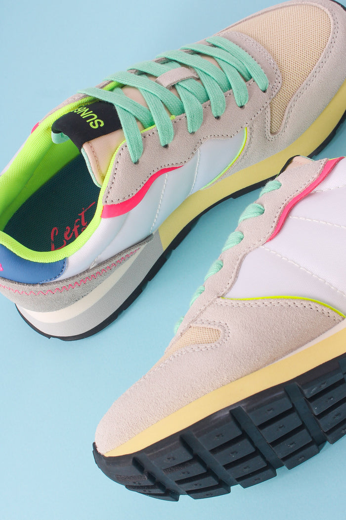 Sneaker Ally Color Explosion Bianco-6