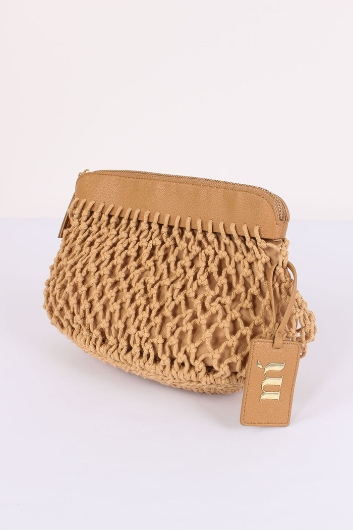 Panarea Pochette Rete Rame-4