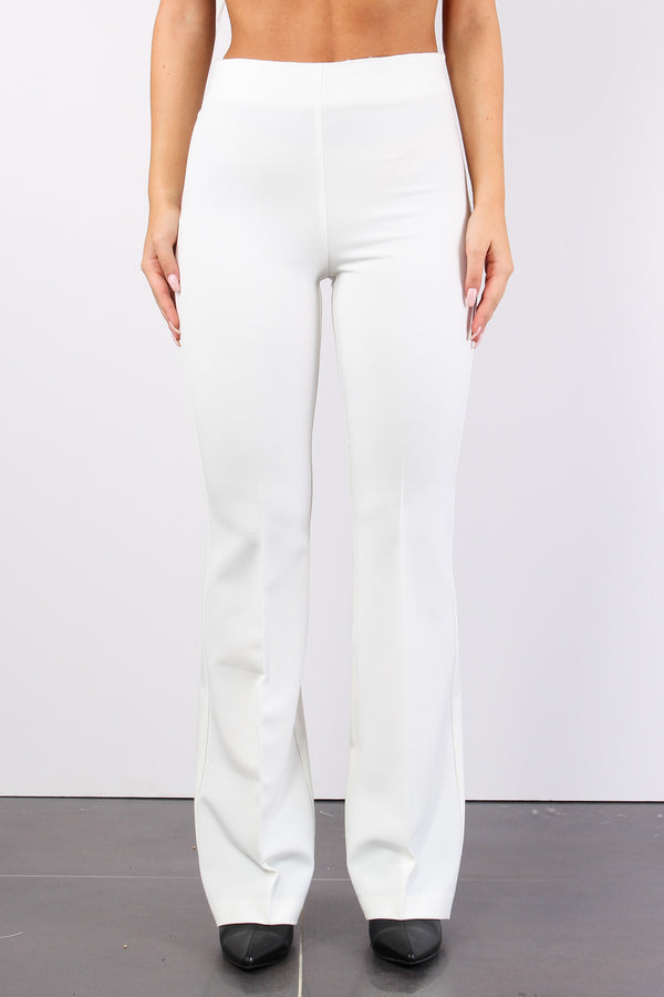 Pantalone Zampa Panna-2