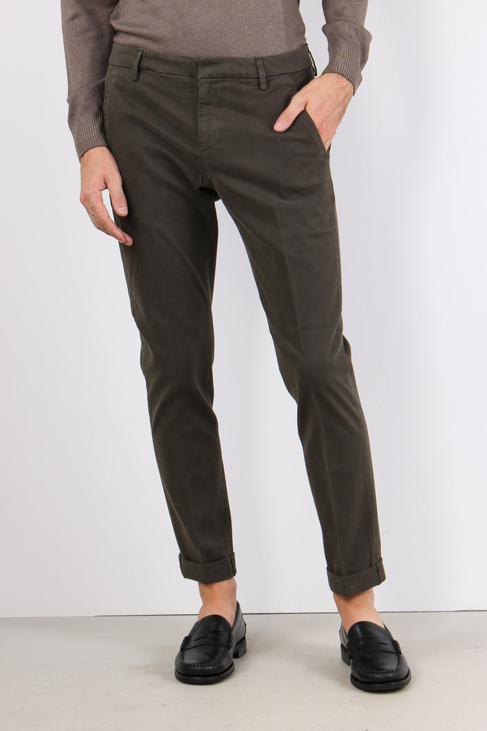 Gaubert Pantalone Gabardina Fango-4