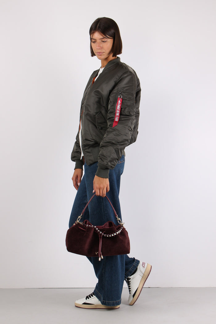 Heritage Bomber Jacket Nylon Grey-4