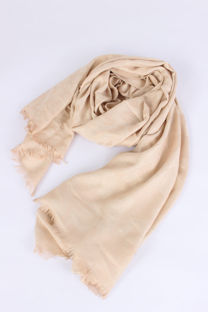 Stola Animalier Lurex Sabbia-2
