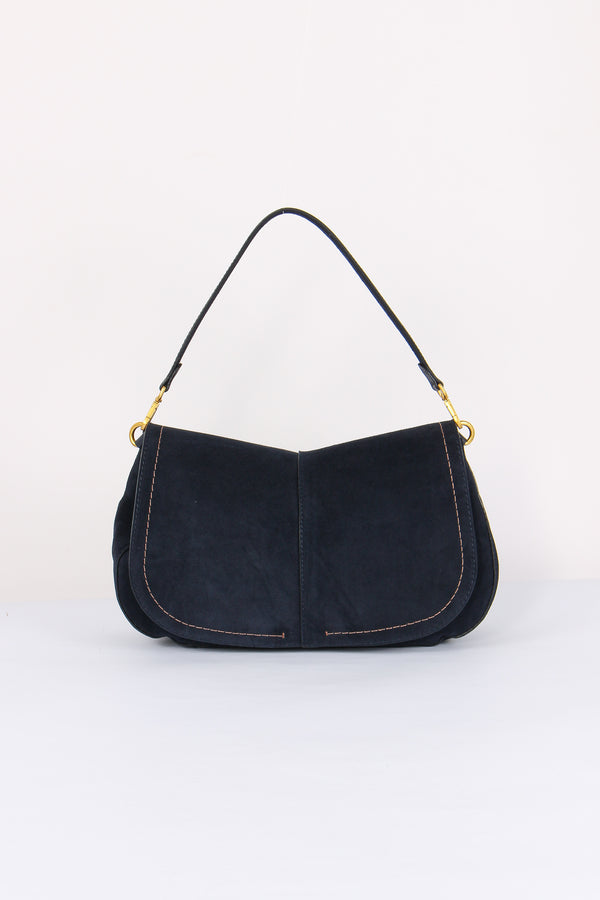 Helena Round Tracolla Suede Nottunro