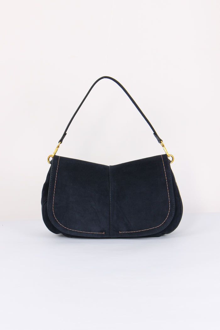 Helena Round Tracolla Suede Nottunro