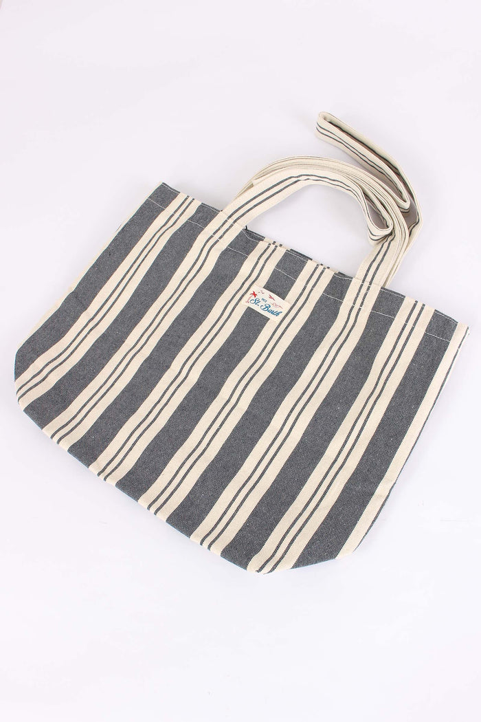 Essential Bag Canvas Blu/beige-6