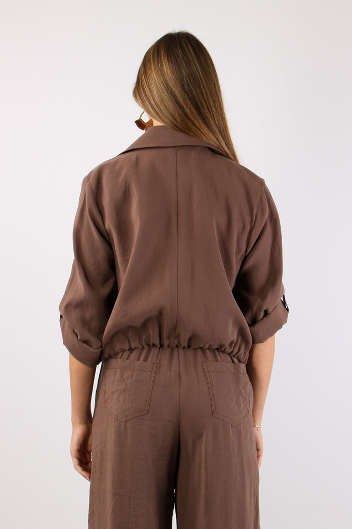 Giubbotto Arriccio Modal Cacao-4