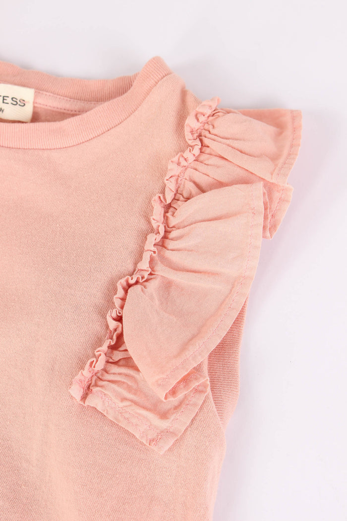 T-shirt Frappa Spalla Light Rose-5