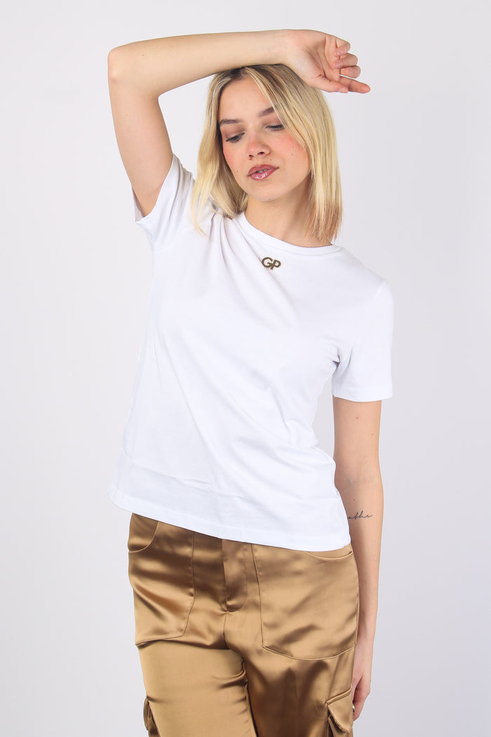 T-shirt Slim Gp Bianco-5