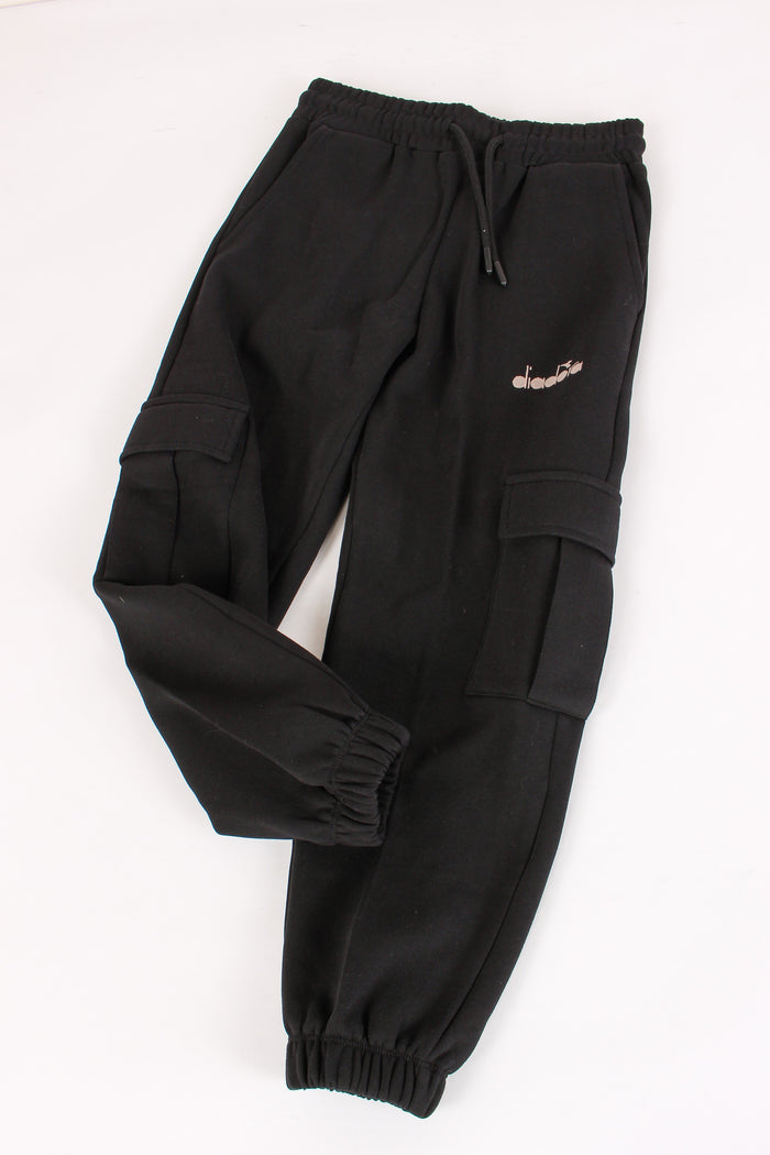Pantalone Felpa Nero-4