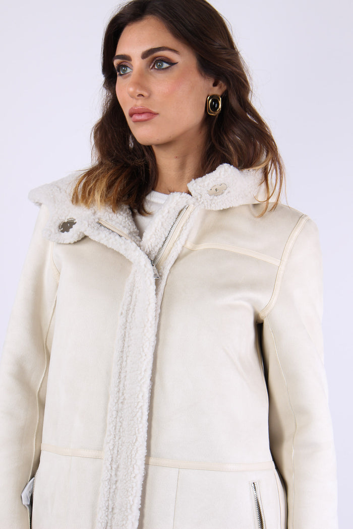 Ecomontone Lungo Revers Birch-10