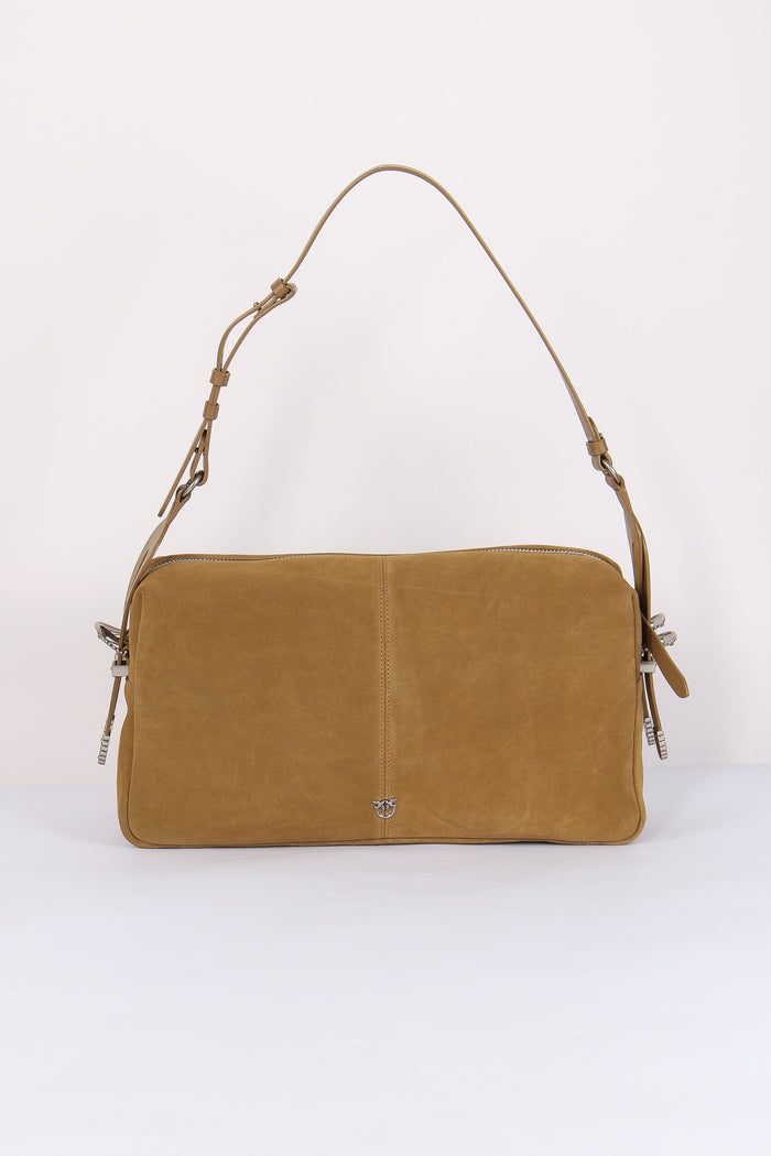 Borsa Camoscio Verde Canguro