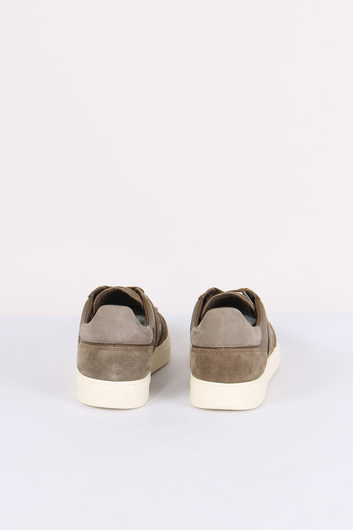 Sneakers H668 Allacciato H Banda Suede Cammello-3