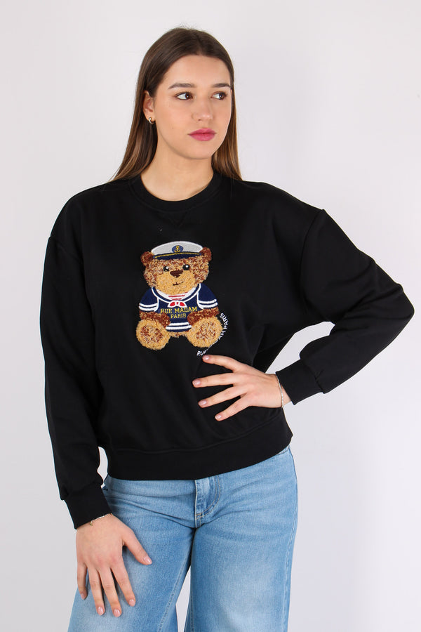 Felpa Orsetto Black-2