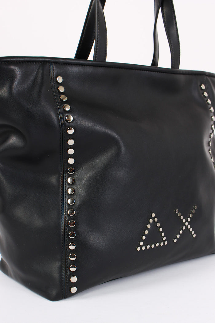 Borsa Jacqueline Studs Nero-6