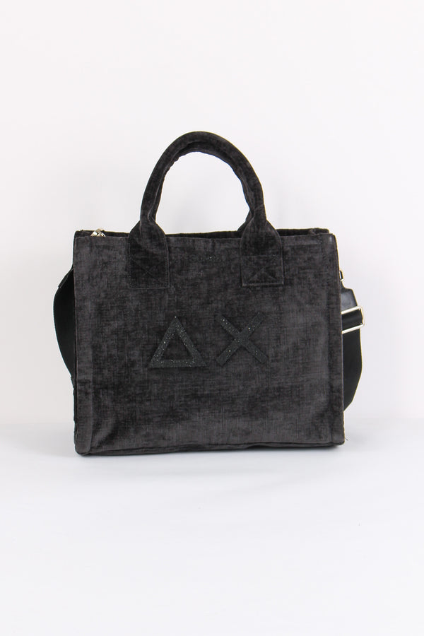 Shopping Media Velluto Nero