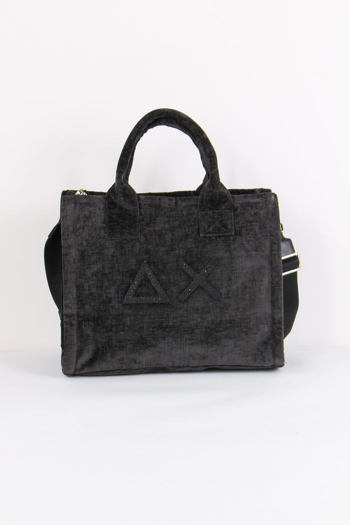 Shopping Media Velluto Nero