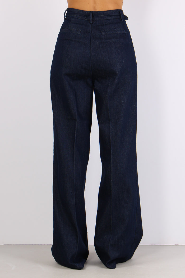 Alain_20 Denim Palazzo Lurex Blu Denim-3
