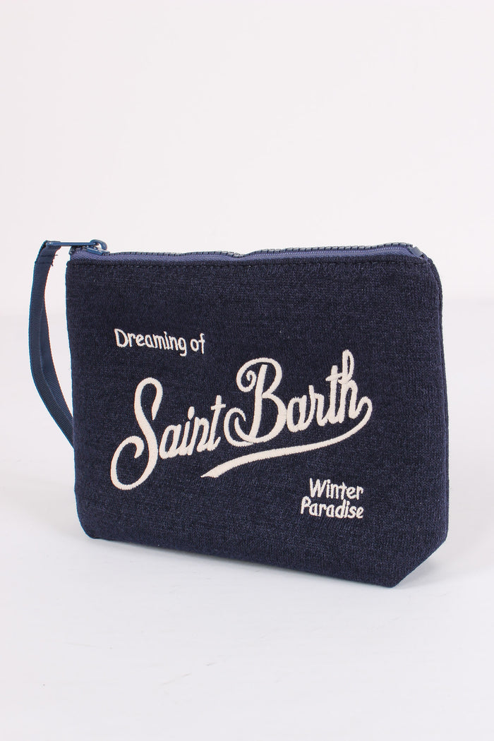 Pochette Wool Blu-4