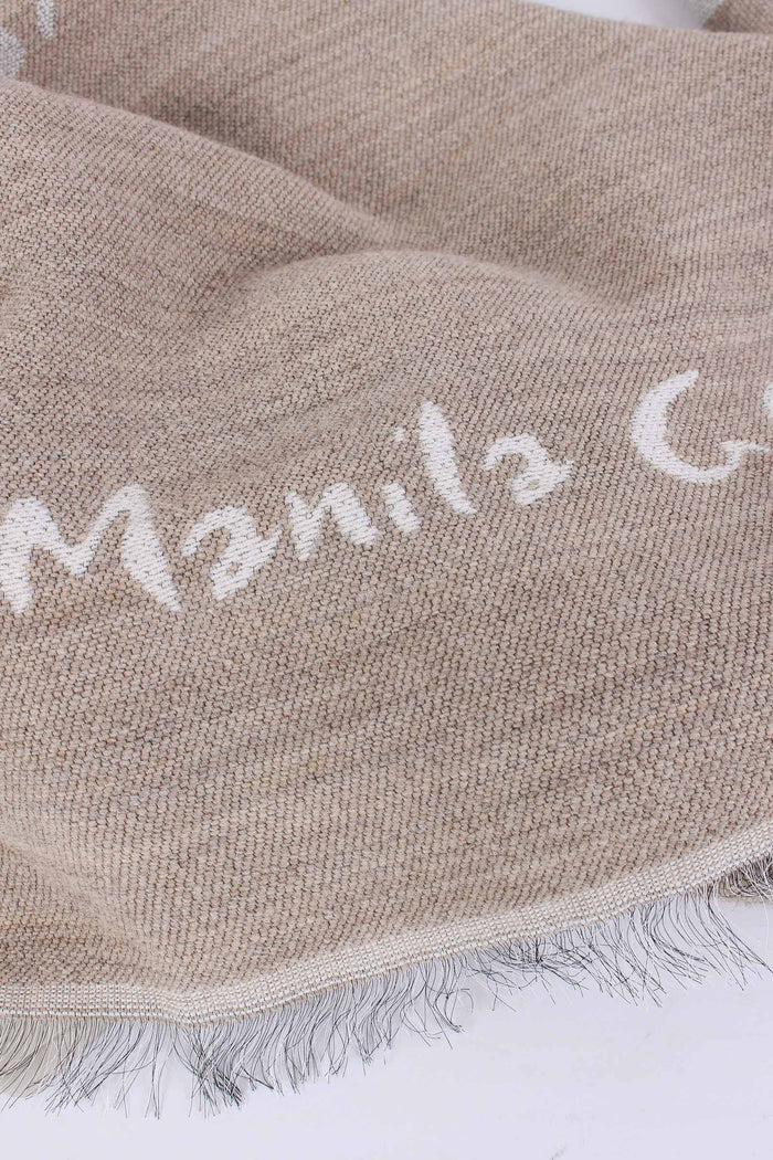 Sciarpa Maxi Pois Vanilla-4