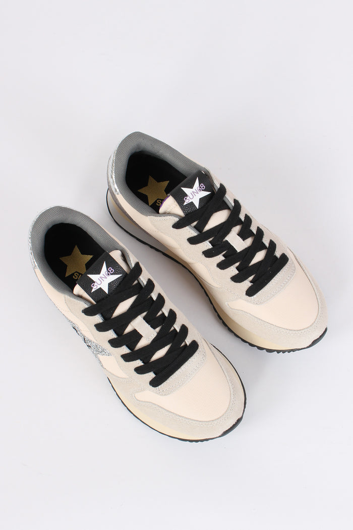 Sneakers Stargirl Glitter Bianco-5