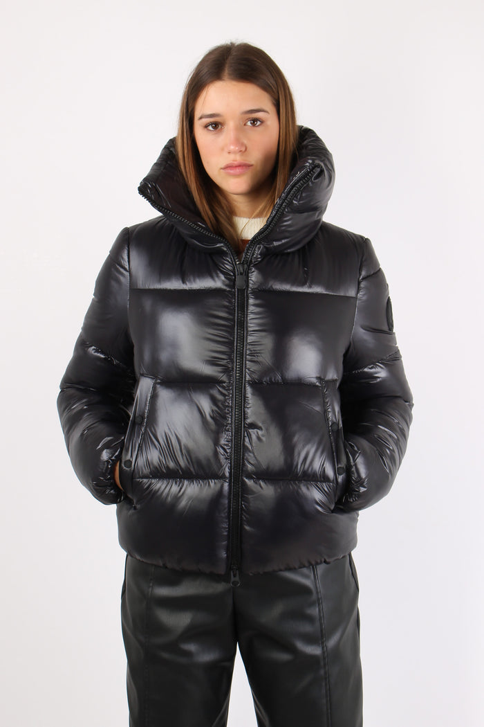 Isla Piumino Collo In Piedi Black-3