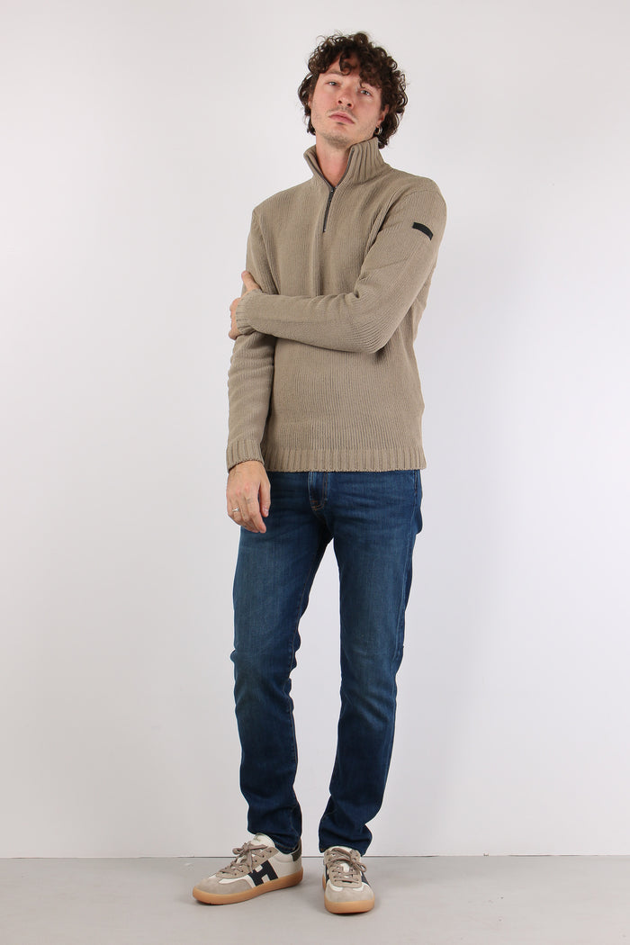 Maglia Mezza Zip Sandal-3