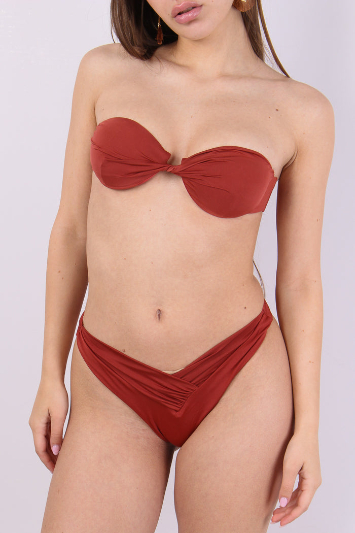 Bikini Top Ferretto Slip Fisso Ruggine-7